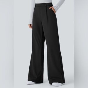 Halara Flex DayStretch High Waisted Pocket Work Flare Pants NWT Medium